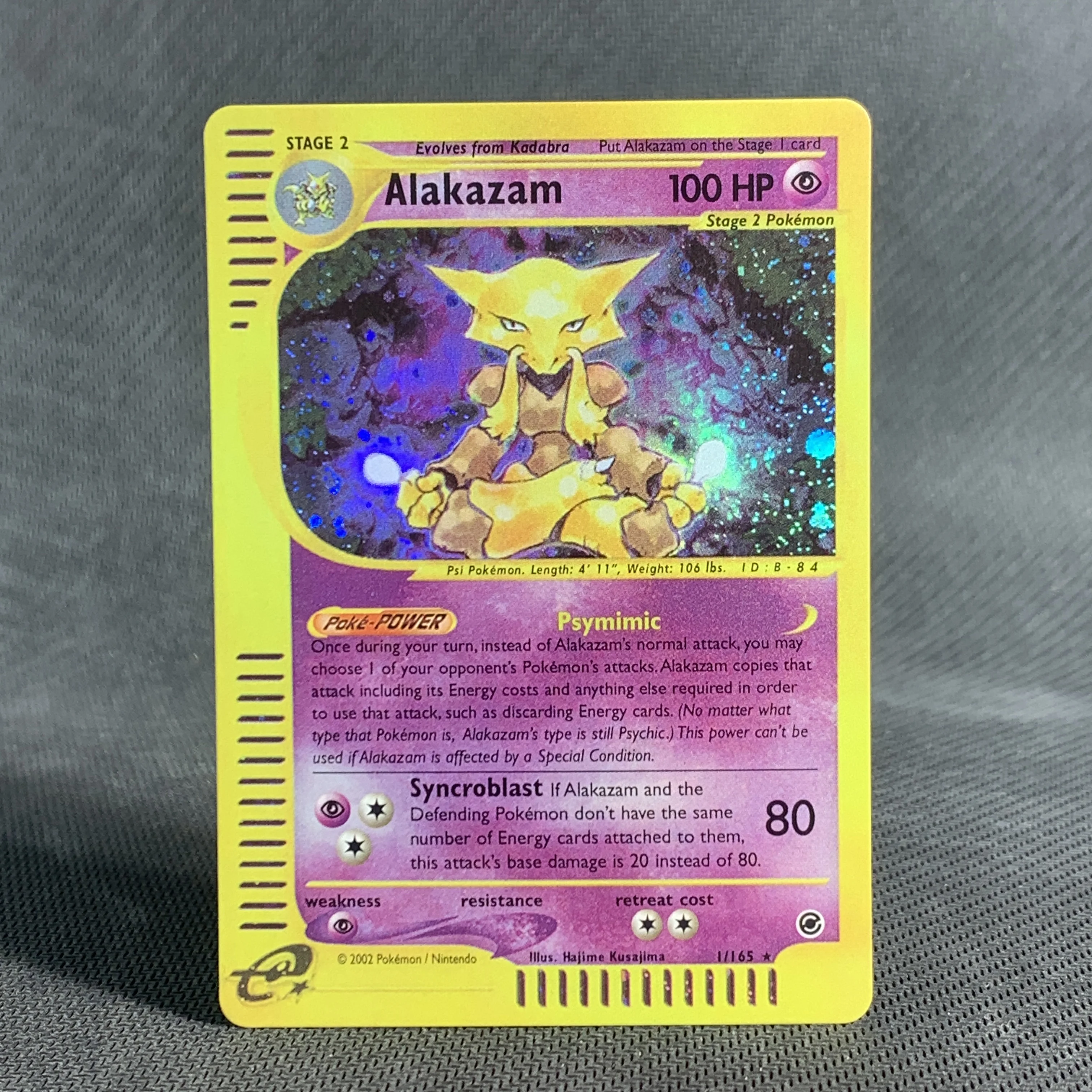 Pokemon Expeditie Base Serie Proxy Kaarten Flash Charizard Blastoise Venusaur Mewtwo Machamp Game Collection PTCG Speelgoed Geschenken