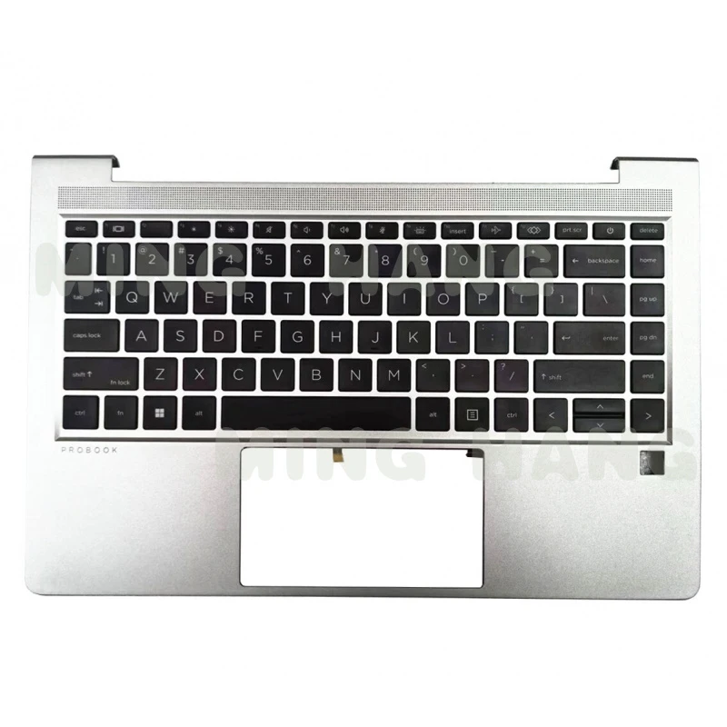 

l M48792-001 New For HP Probook 640 G8 Top Cover Palmrest Keyboard Bezel Cover BL