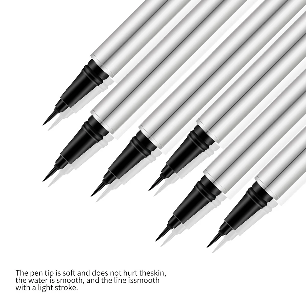 Private Label Liquid Eyeliner Custom Logo Vegan Waterproof Long-lasting Quick-drying Smudge-proof Natural Makeup Wholesale