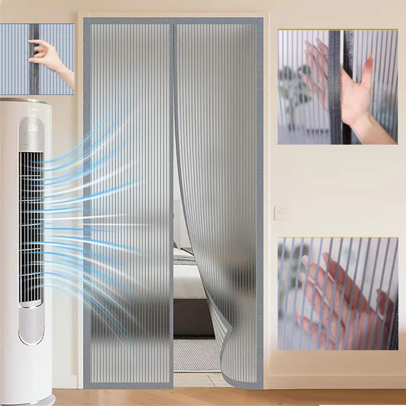 

Mosquito proof door curtains, magnetic screen window mosquito nets, insect proof, living room and bedroom curtains can be custom