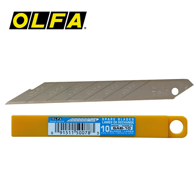 OLFA SAC-1(141B) Fine Workmanship Cutter Graphic Arts Stainlesssteel Cutter Knife 30 Degree (Replacement Blades SAB-10/DKB-10)