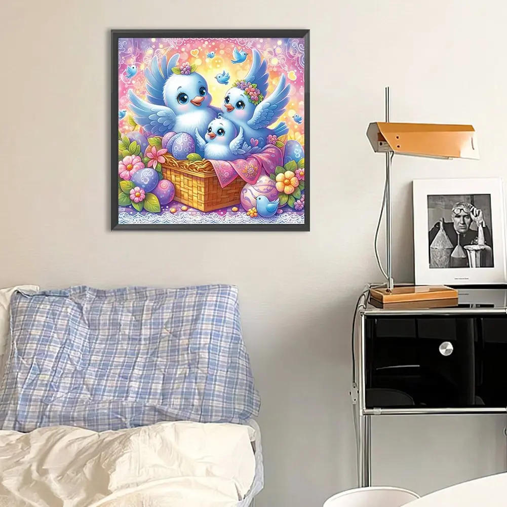 Diamond Painting Family Christmas Father Full Fairy Dust Diamond Art Crystal Resin Mosaic Painting Kit AB Drill Cross Stitch Set view 2
