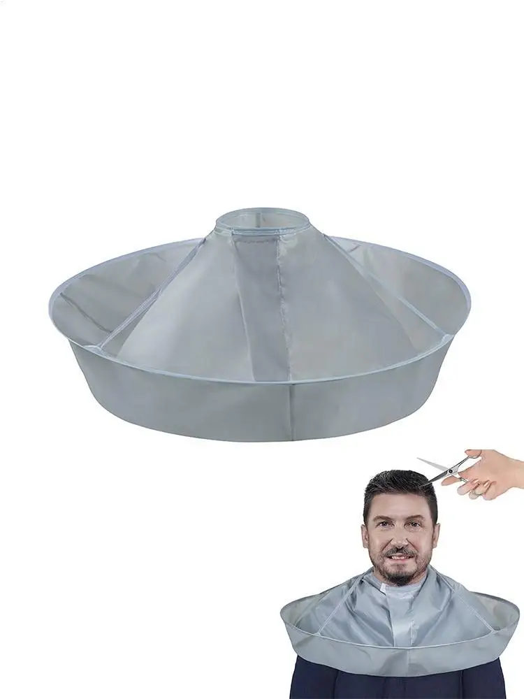 Barber Cape 60cm Umbrella Shape Salon Hair Styling Cape for Adults Men Women Hairdressing Supplies for Hair Cutting Coloring