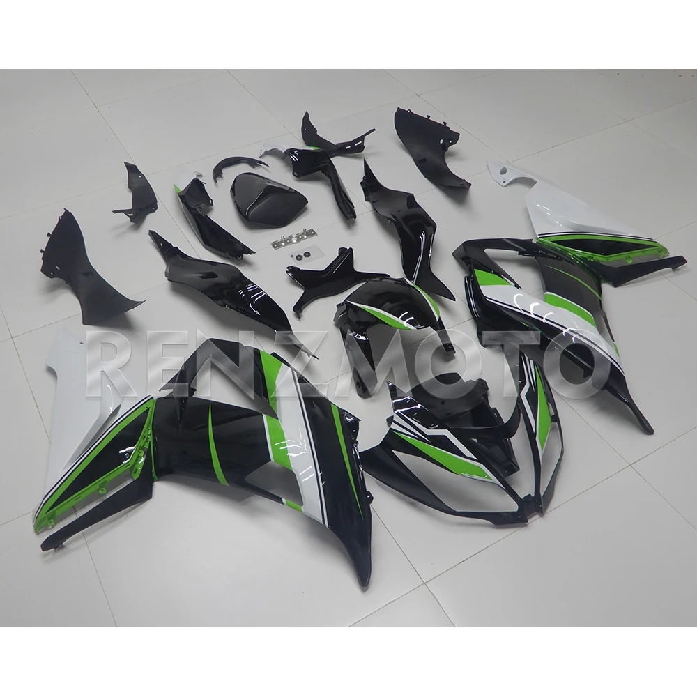 The new ABS Fairing motorcycle Kit fits the Ninja ZX-6R 2013 2014 2015 2016 2017 2018 ZX6R zx 6r 636 Body fairing kit view 4