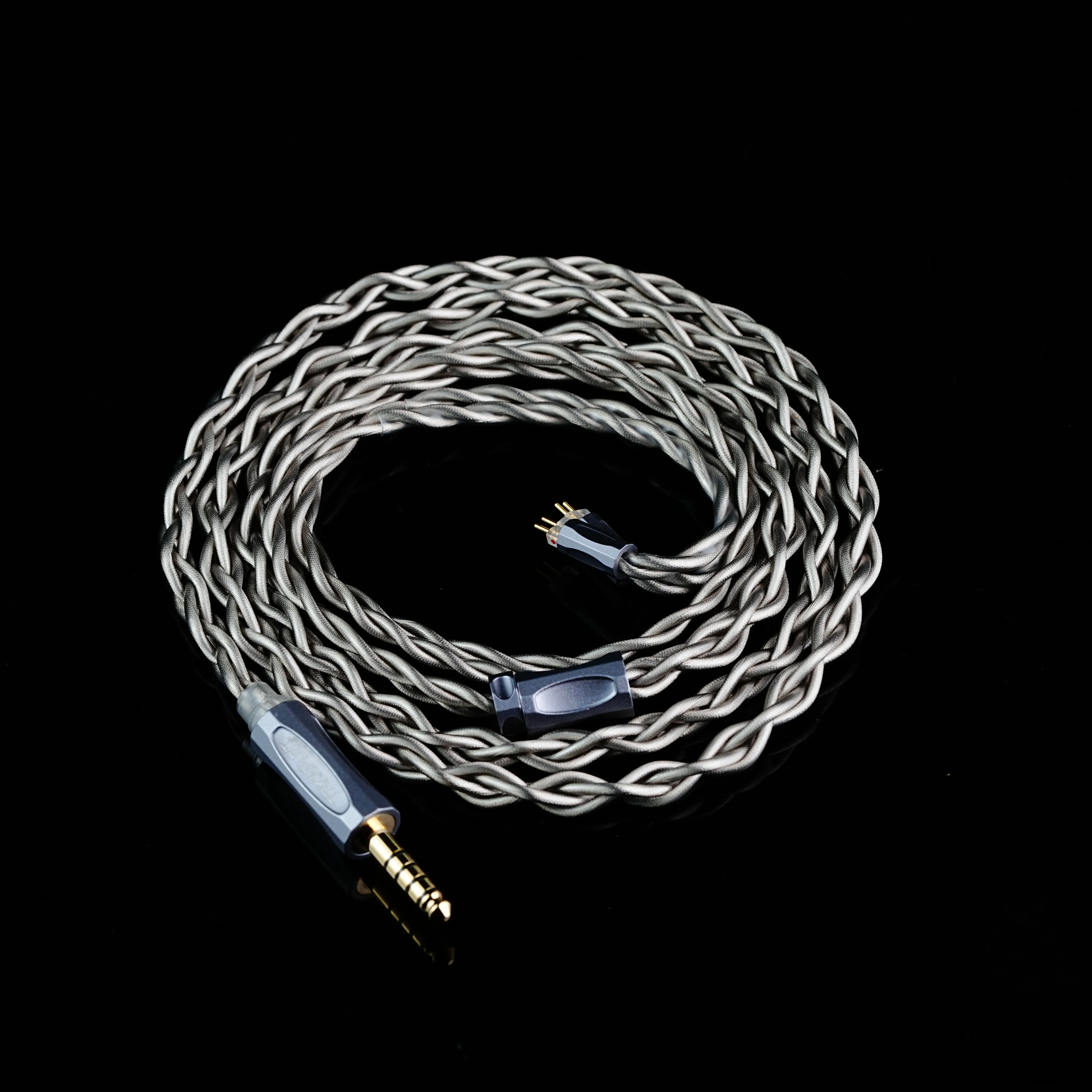 TRKAPLST-34 In-Ear-Kopfhörerkabel | Kompatibel mit 0,78-Pin MMCX, IE900, TRSDual, 3,5mm | Passend für HIFIMAN FIIO Kopfhörer – Detail 9