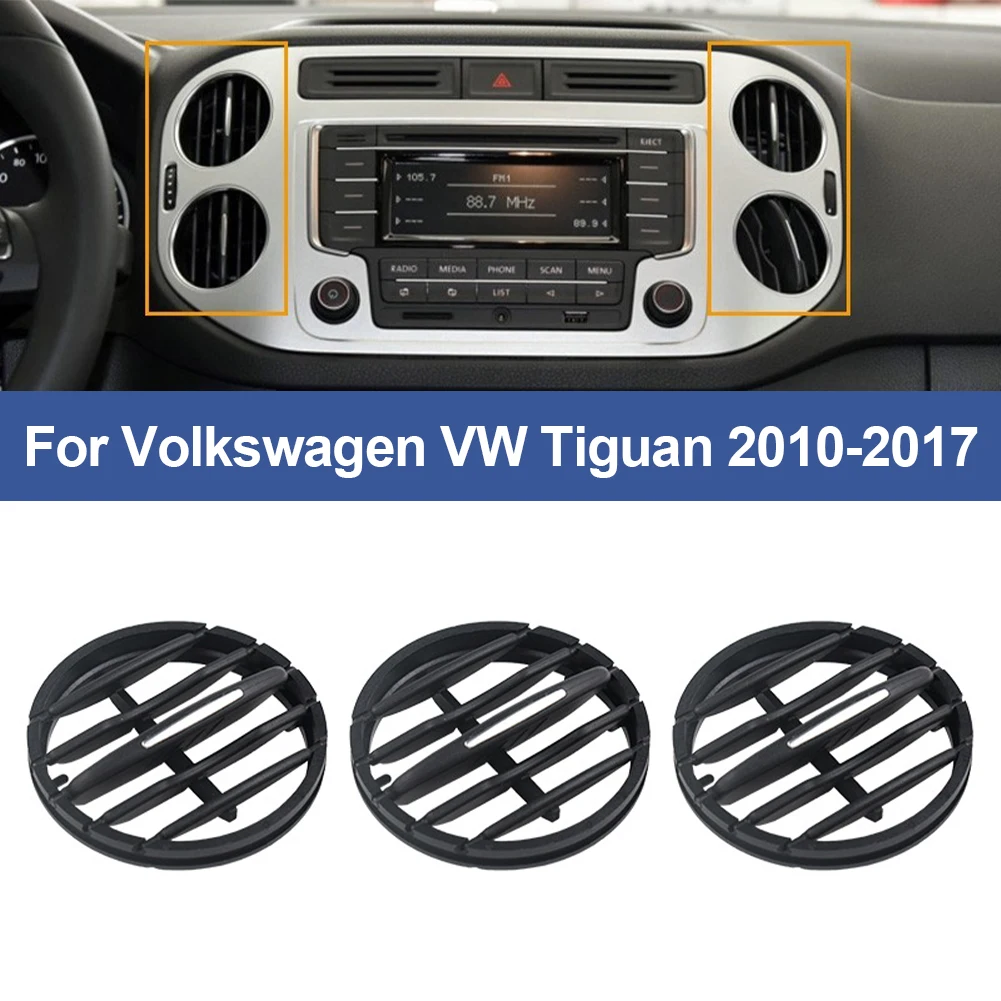 Car Air Vent Cover Air Circulation Folding Accessories Conditioning Grille Exhaust Covers For Volkswagen VW Tiguan 2010-2017