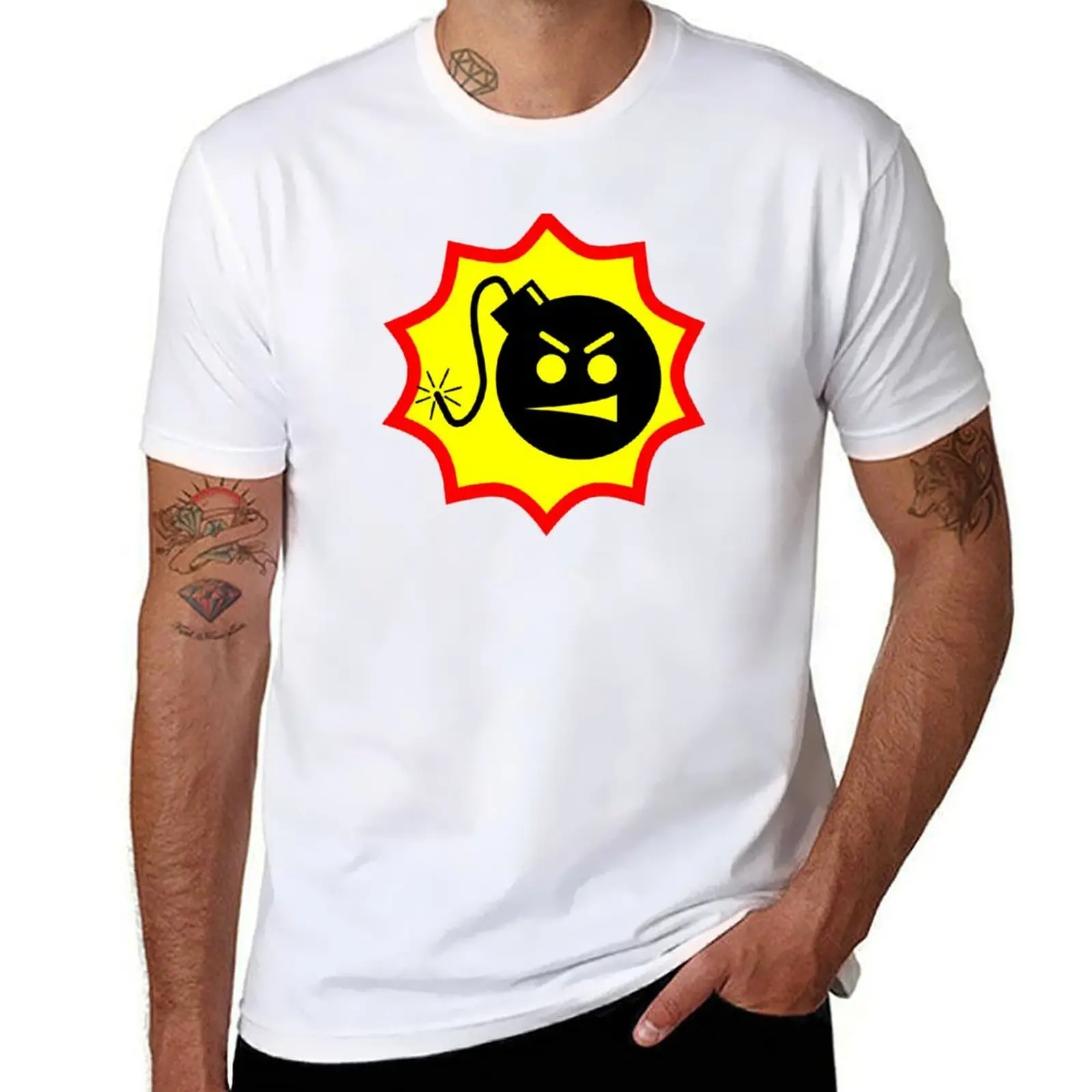 Serious Sam logo T-Shirt t shirts for man cotton soft cotton t shirts high quality man t shirt cotton T-Shirt