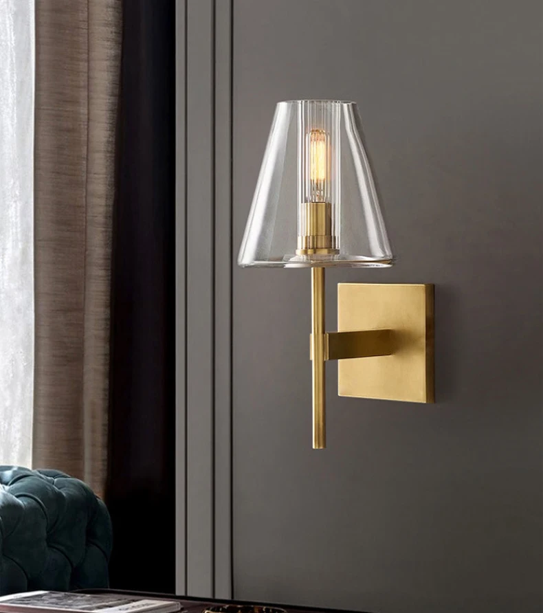 American Retro Minimalist Pure Wall Lamps