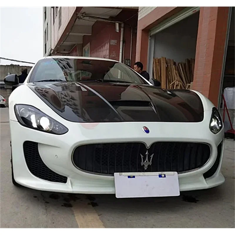 غطاء رأس من ألياف الكربون MC STYLE لـ GRANTURISMO GC GT GTS 2007-2015