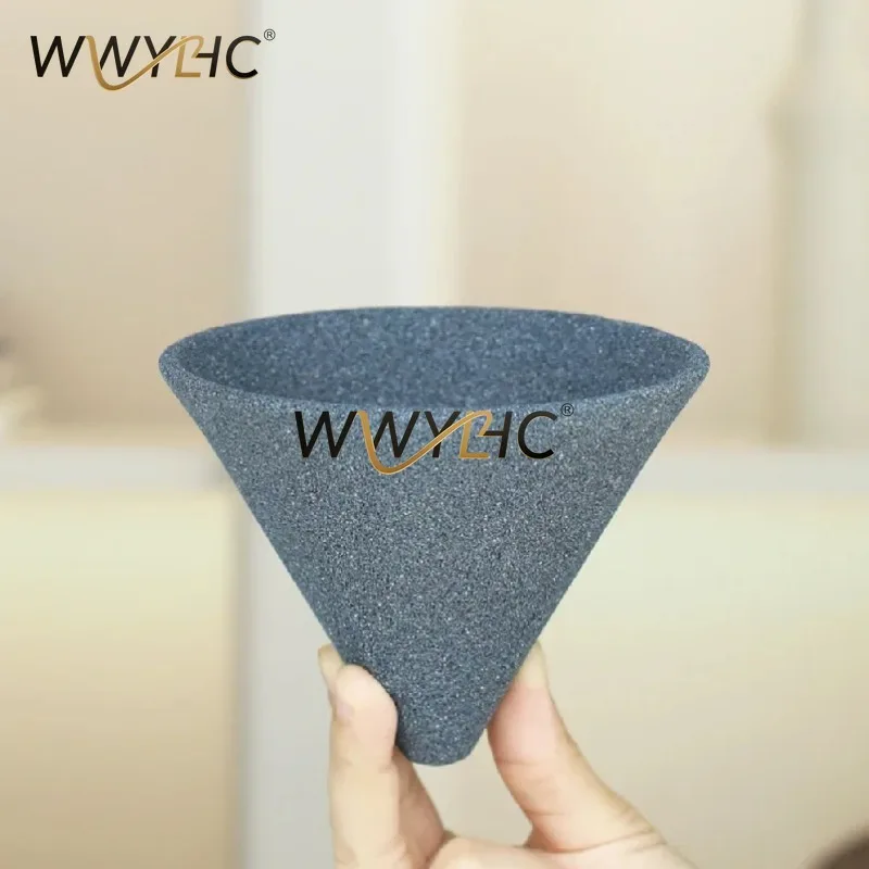 1pc Microporous Ceramic Coffee Filter, Handmade Coffee Dripper Cup, Paper‑Free Reusable Filter Suitable for Coffee & Tea