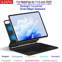 Backlit Magic Keyboard for Huawei MatePad Air 11.5 inch 2023 Case Mate pad Air 11.5 DBY2-W00 AL00 Tablet Smart Cover Folio