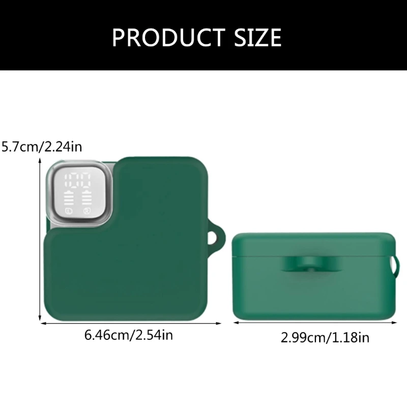 เคสกันฝุ่นสำหรับ MeloBuds อุปกรณ์เสริมผิวซิลิโคนป้องกันเต็มรูปแบบสำหรับผู้หญิงผู้ชาย