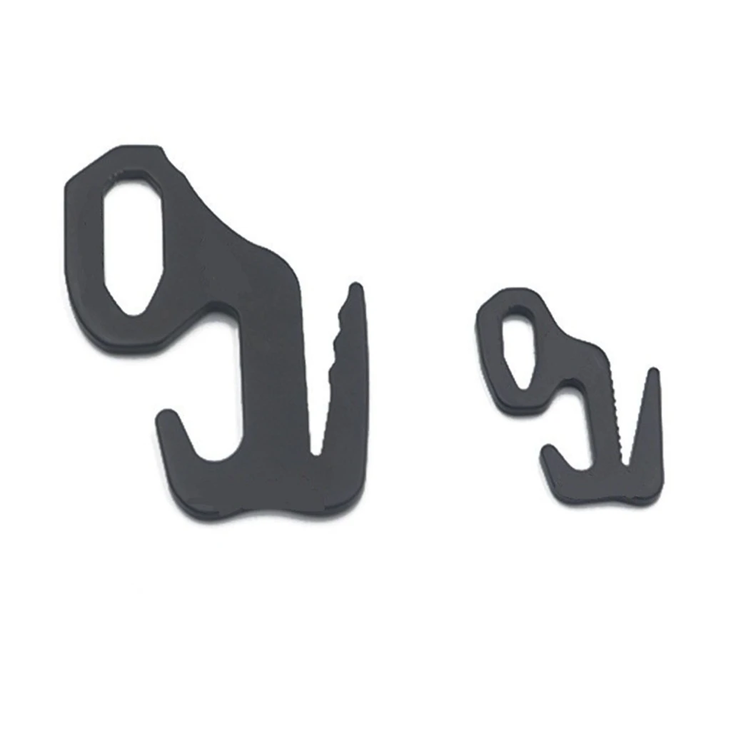 

1pc Aluminum Alloy Hook Tight Rope Buckle Flexible Rope Tightening Mechanism Rope Tightener Tight Paracord Buckle Enduring