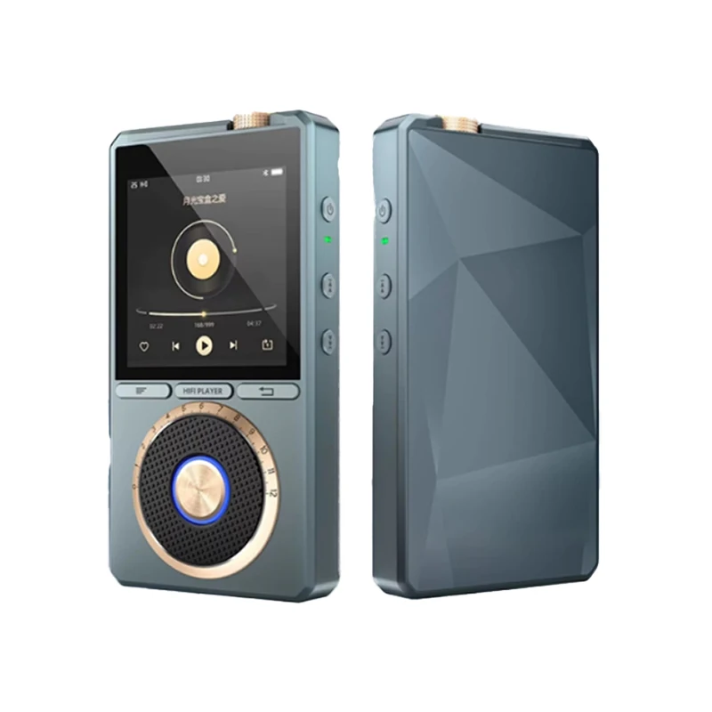 

HIFI MP3 Player ES9039Q2M DAC DSD1024 64BIT 768KHZ Lossless Decoding Two Way Bluetooth APTX Format Dual ES9063 Op - Amp Chips