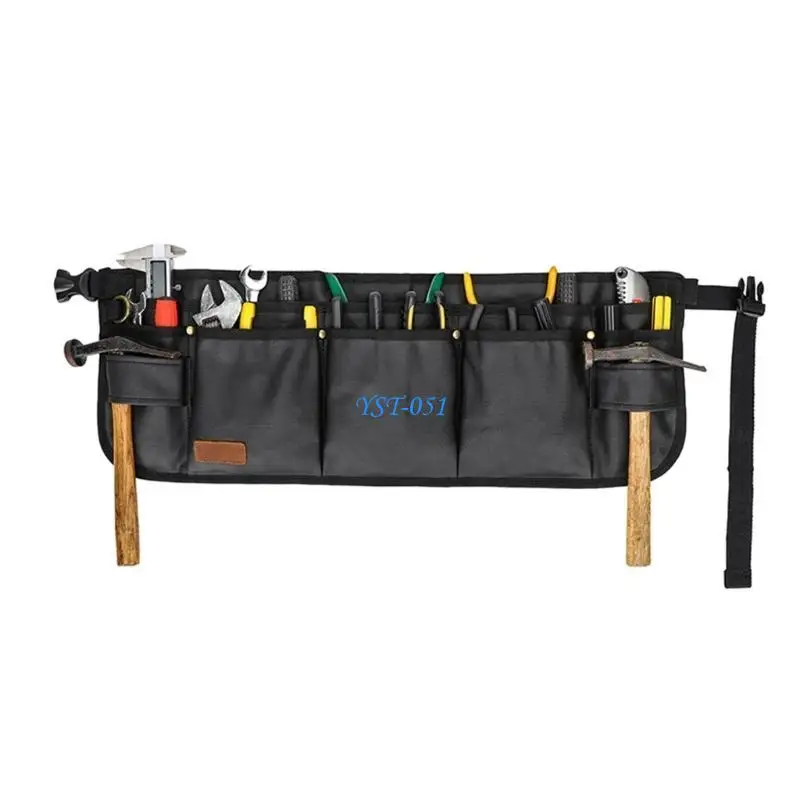 

E15A Pocket Tool Belt with Quick Release Buckle Utility Belt Work Belt for Electricians Carpenters Tool Organize for Repair