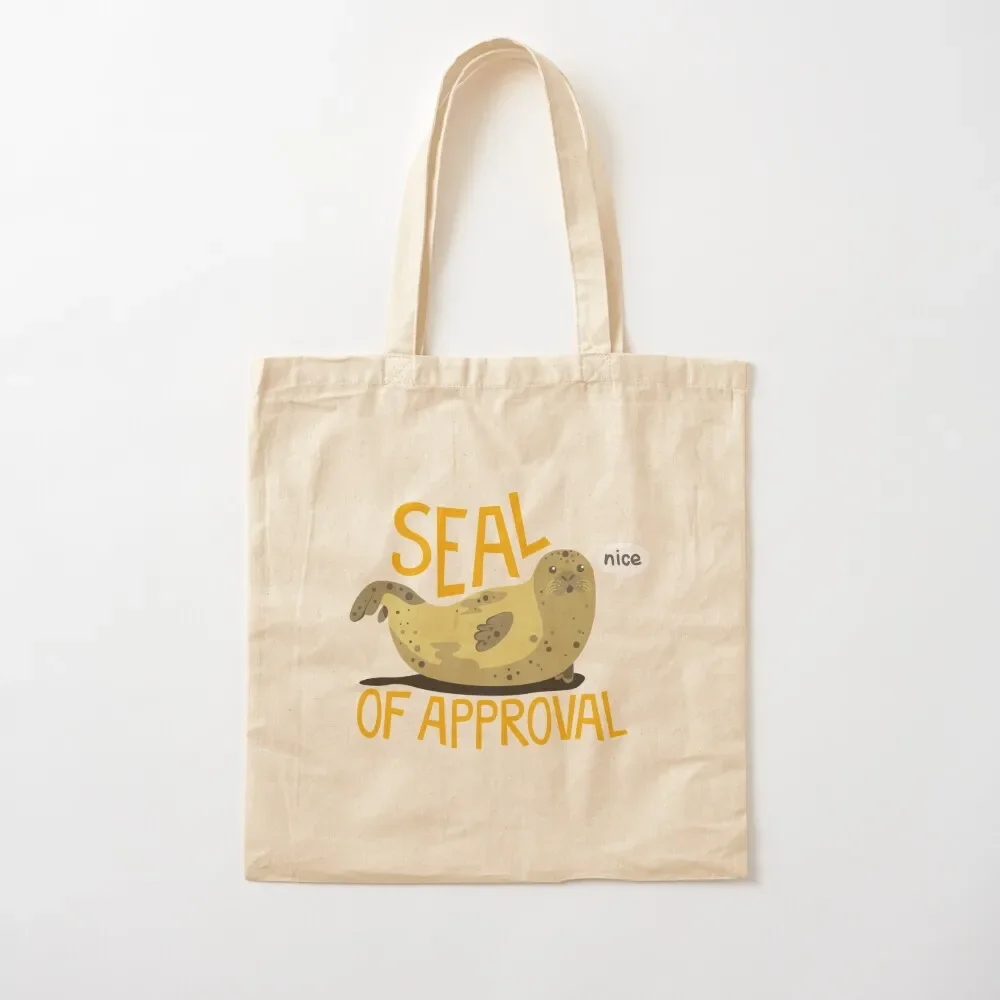 

Seal of Approval Tote Bag Shopper bag large tote bag Gift Reusable bags