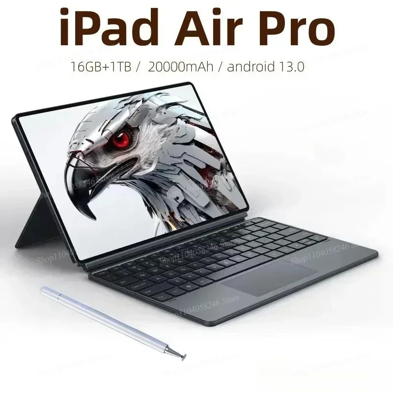 

Оригинальный Планшет IPad Air Pro, 11 дюймов, HD 4K, Android 13. 0 16 ГБ + 1 ТБ, 870 мАч, телефон с двумя SIM-картами, Bluetooth, Wi-Fi, GPS