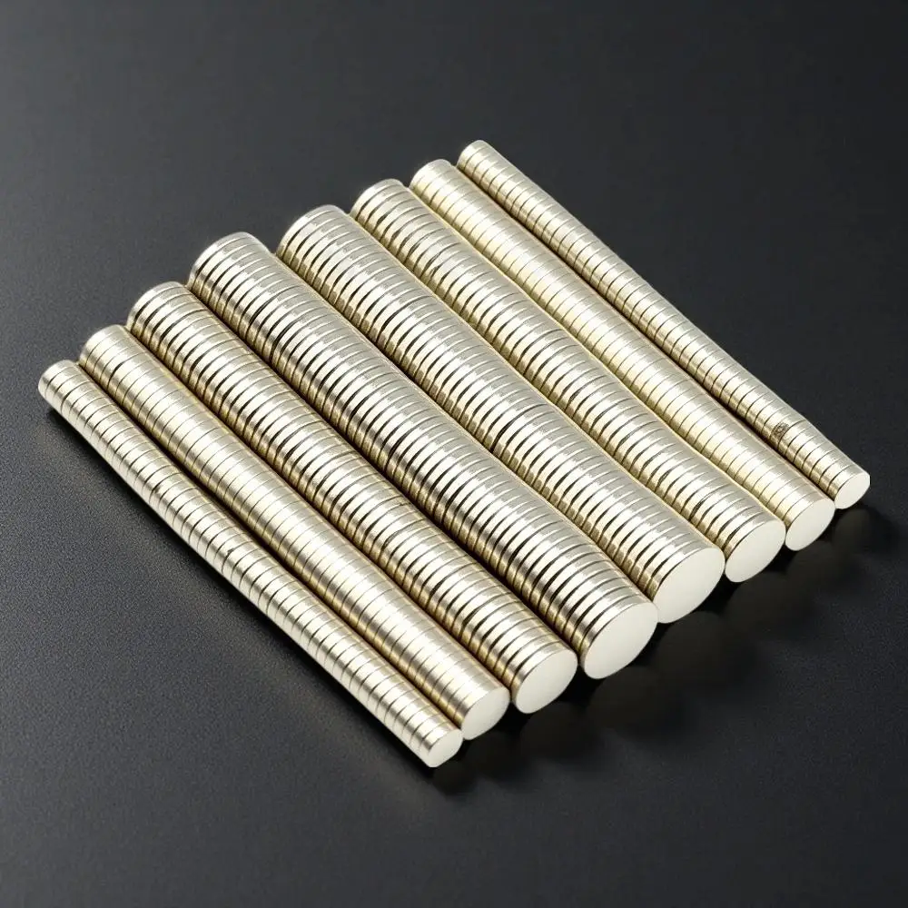 مغناطيس قوي للغاية N35 مغناطيسي دائري ندفيب مغناطيس نيوديميوم قوي قرص imanes مغناطيس الثلاجة ﻿   5X1 10X1 12X1 15X1 مللي متر