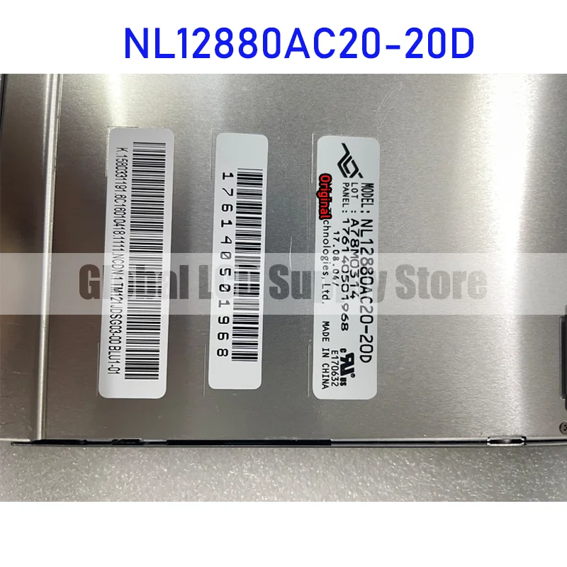 NL12880AC20-20D NLT용 정품 LCD 디스플레이 스크린 패널, 100% 테스트 완료, 신규 및 빠른 배송, 12.1 인치