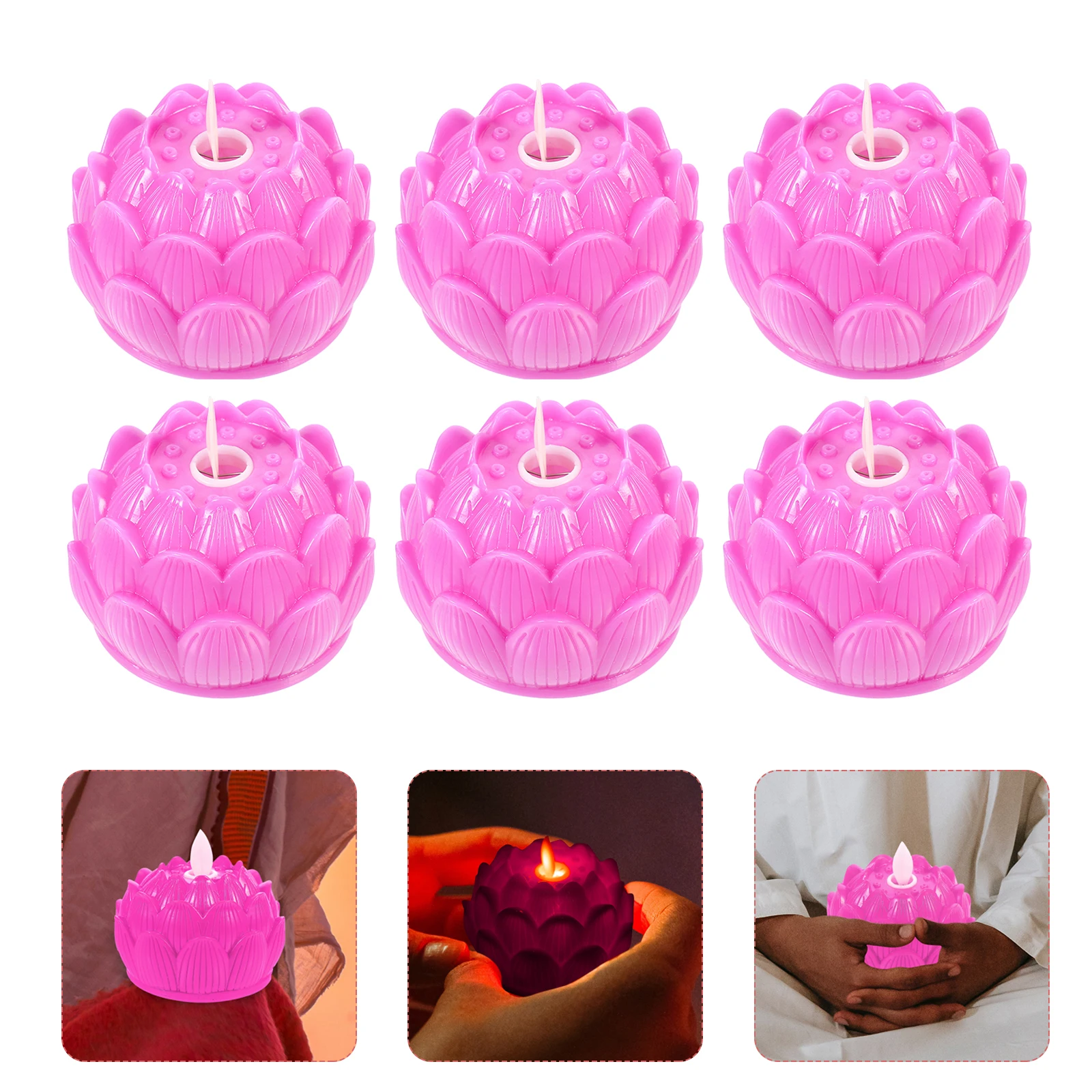 

6 Pcs C Lamp Hall Home Decoration Home Decoration Night Light Practical Durability