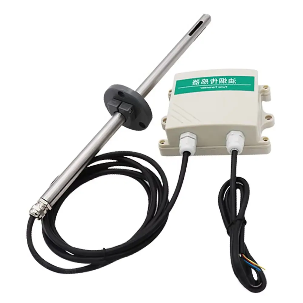 Oil Smoke Gas Monitoring Probe Online Detector Sensor Module Modbus RS485 Smoke Concentration Transmitter Monitor Collection