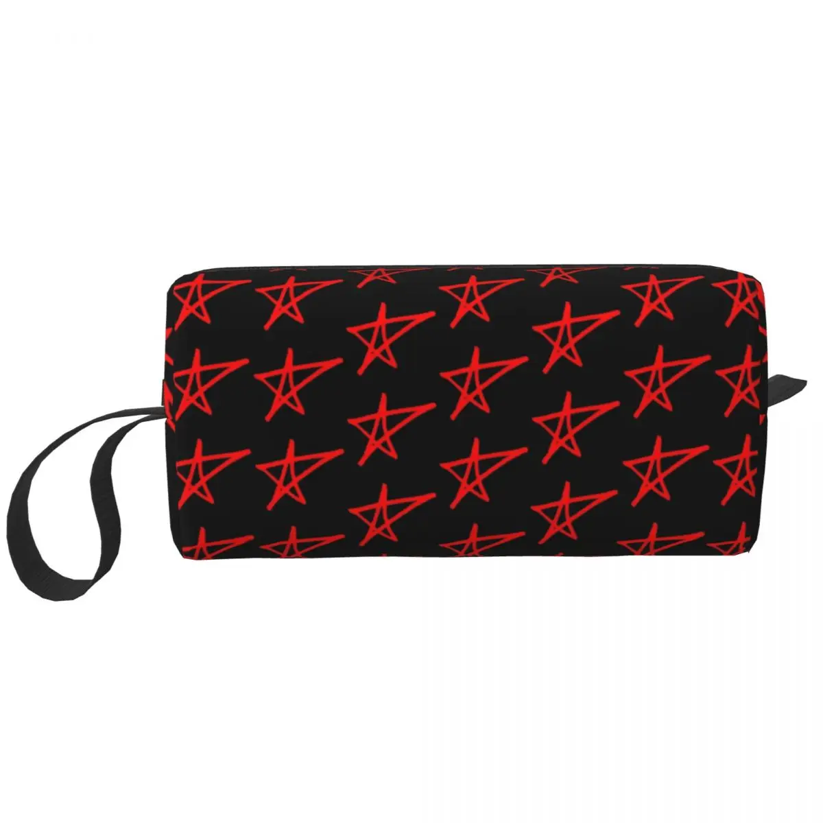 Avril Lavigne Star Makeup Bag Cosmetic Organizer Storage Dopp Kit Toiletry Cosmetic Bag for Women Beauty Travel Pencil Case