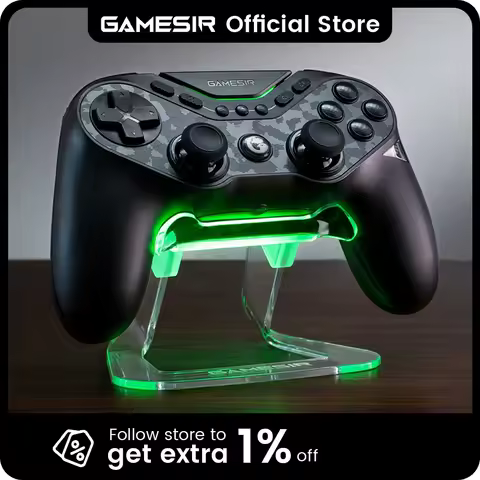 GameSir Tarantula Pro Switch 2 controlador gamepad sem fio com 9 botões mapeíveis Giroscópio de 6 eixos Gatilhões de efeito Hall e NFC