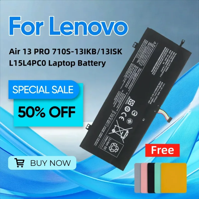 

Для Lenovo Xiaoxin Air 13 PRO 710S-13IKB/13ISK L15L4PC0 аккумулятор для ноутбука подает коврик для мыши