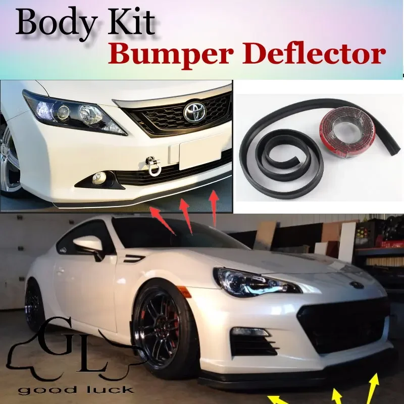 Bumper Lip Lips For TOYOTA 86GT FR S For Subaru BRZ / Car Lip Shop Spoiler For Car Tuning / TOPGEAR Recommend Body Kit + Strip