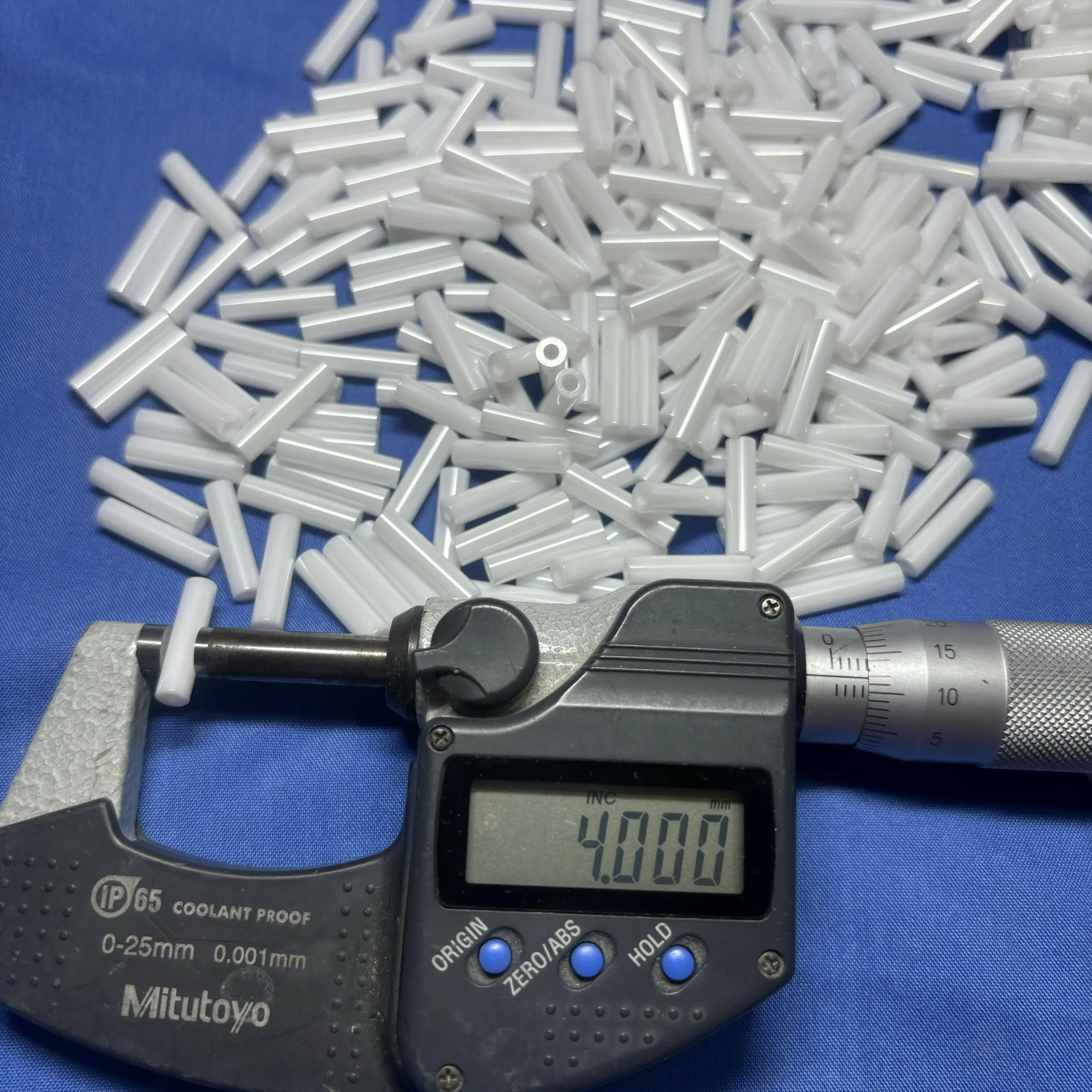 10PCS zirconia ceramic tube ceramic sleeve 4X2X16, inner diameter accuracy + 0.05