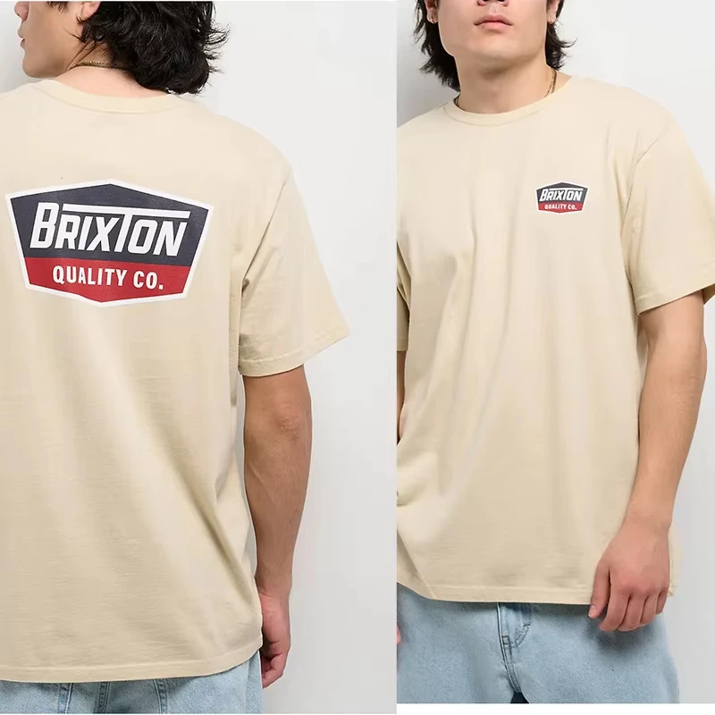 

Новинка 2025, летняя модная хлопковая футболка, мужская повседневная футболка с персонализированным графическим буквенным принтом и круглым вырезом, женская уличная одежда Y2K