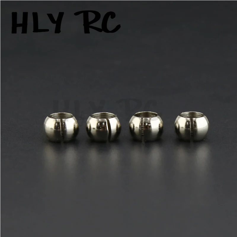 4pcs Metal Low Friction Suspension Ball Hollow Balls 54559 for Tamiya TT02 TT02D TT02FT TT02RR 1/10 RC Car Upgrade Parts