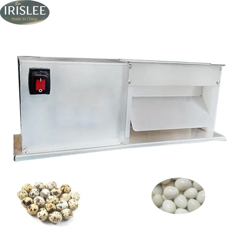 Electric Quail Egg Bird Egg Shelling Machine 25Kg/Hour Eggs Shell Removing Cooked Bird Eggs Peeling Maker