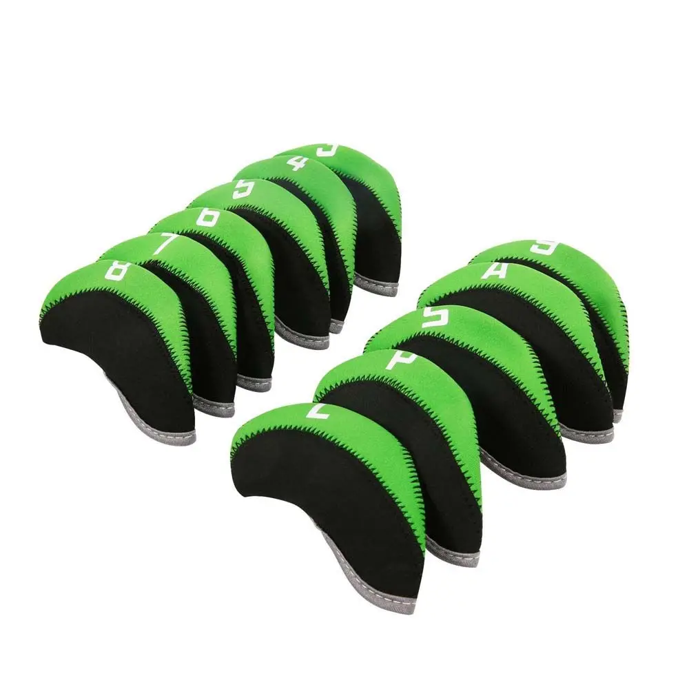 Training Equipment With Number Design Protective Cover Golf Iron Headcover Spider Head Cover Golf Club Cover Golf Headcovers