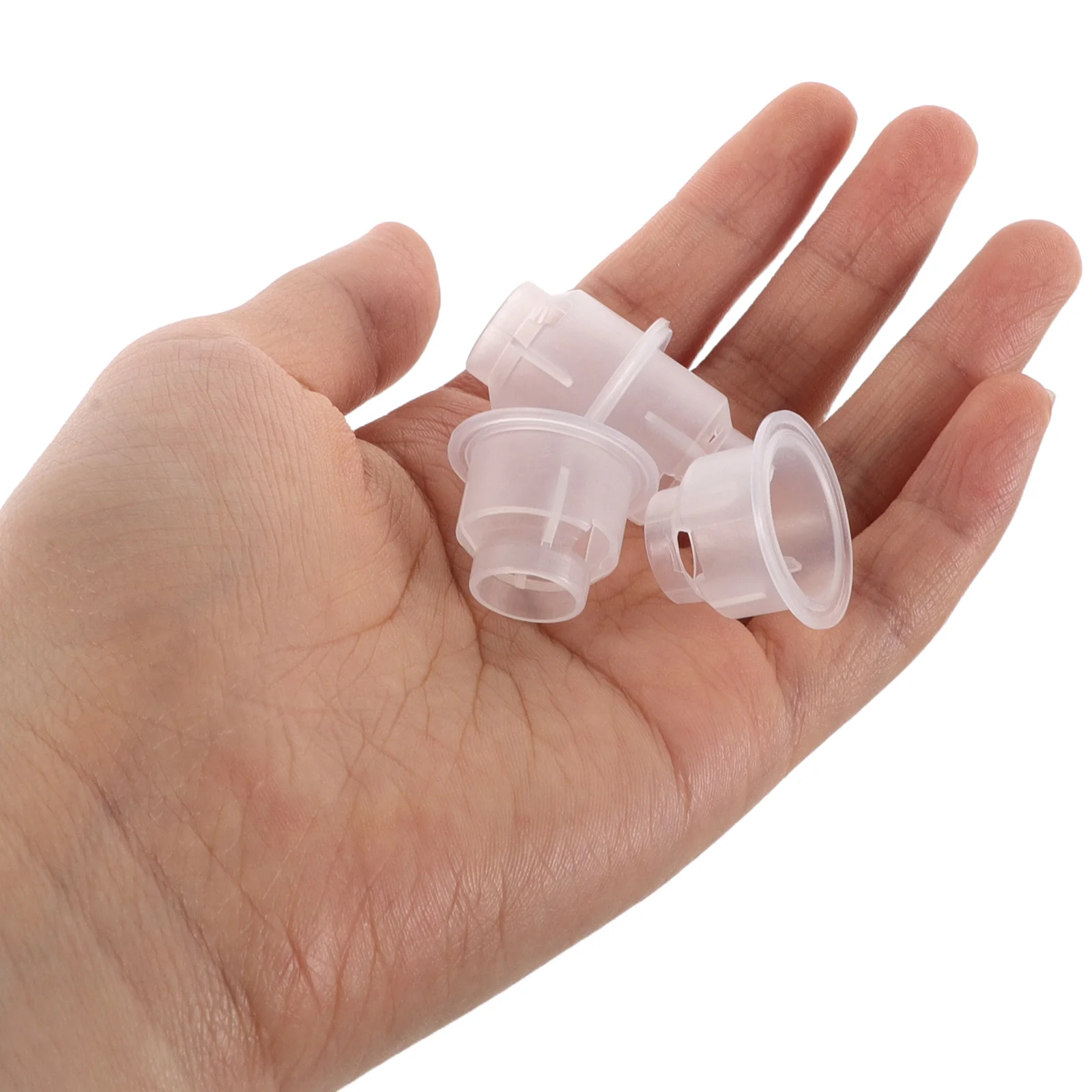 

200 Pcs Aromatherapy Bottle Plug Diffuser Oil Car Accessories Cork Transparent Plastic Dropper Replacement