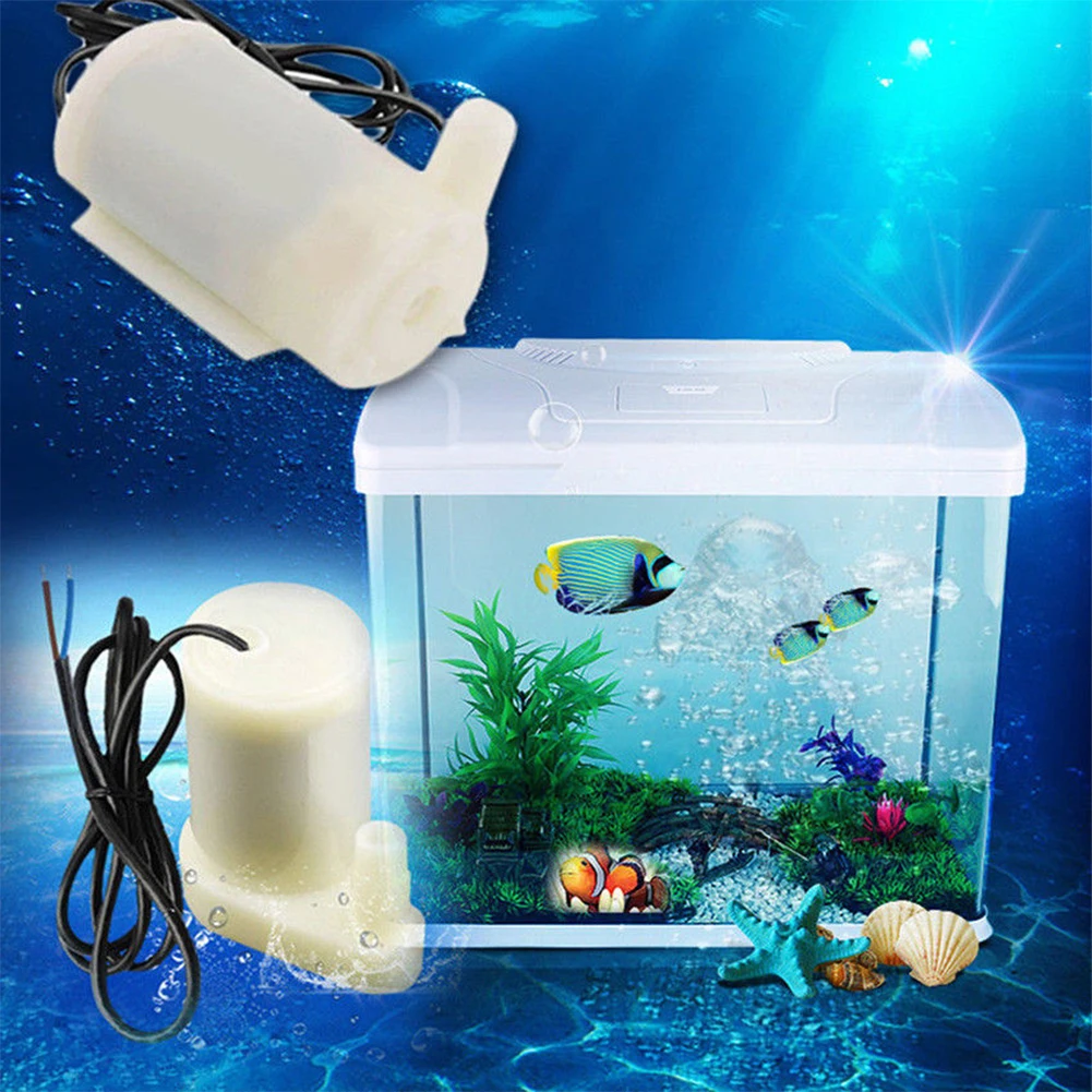 DC 3V Small Micro Submersible Mini Water Pump for Fish Tank Fountain Aquarium Supplies Pet Products