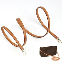 112cm 120cm Bag Strap for Pochette Acceessories Bags Genuine Leather Shoulder Straps Handbag Belt Replacement Purse Strap