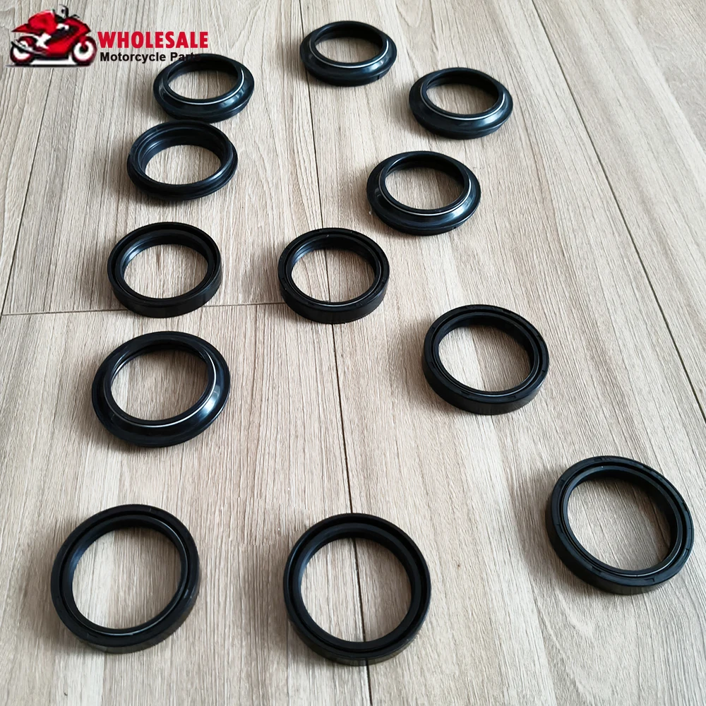 

2pc/4pc/8/16pc 46x58x11 46 58 Motorcycle Front Fork Dust Oil Seal For SUZUKI SV1000 K3-K8 SV 1000 SV1000S GSX1400 K1-K6 GSX 1400