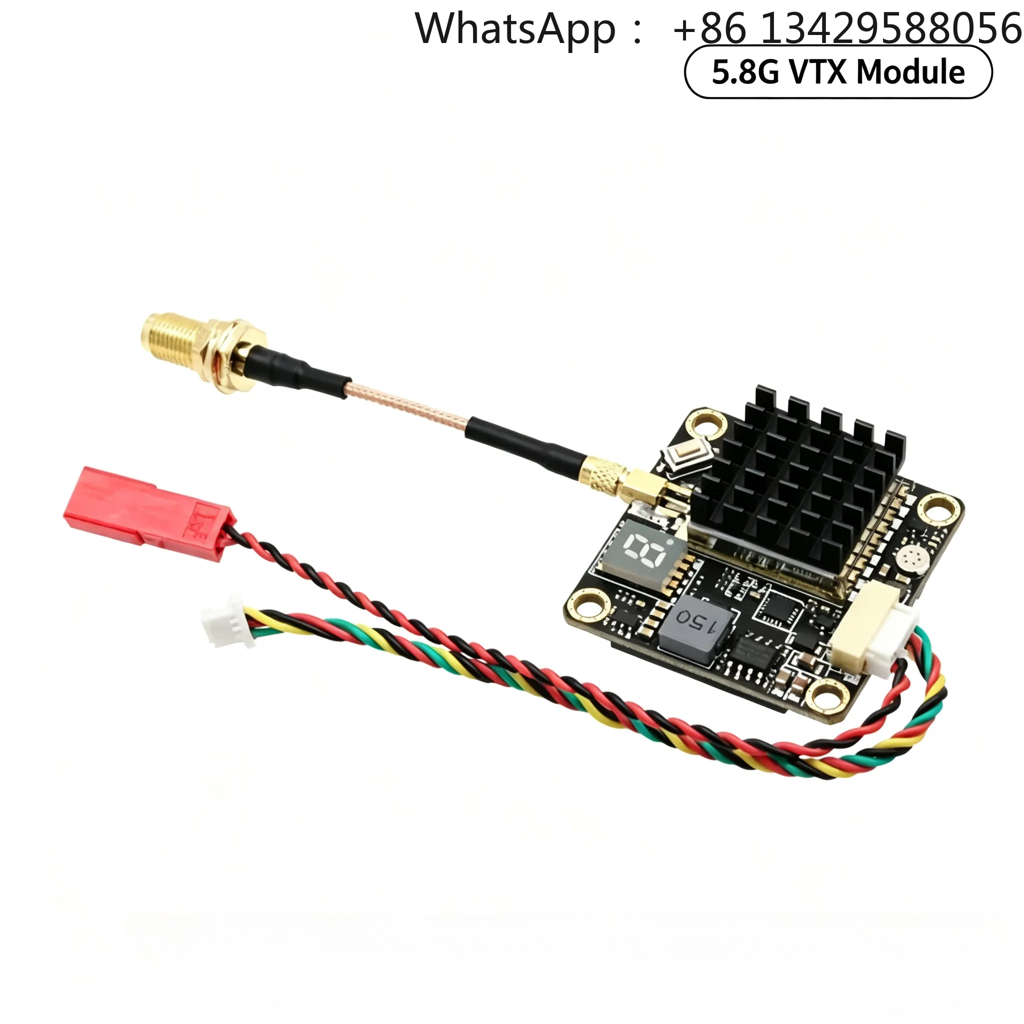 AKK FX2 Dominator 2000mW 5.8G FPV Video Transmitter High Power VTX For FPV Racing Crossing Remote Control Image Transmit
