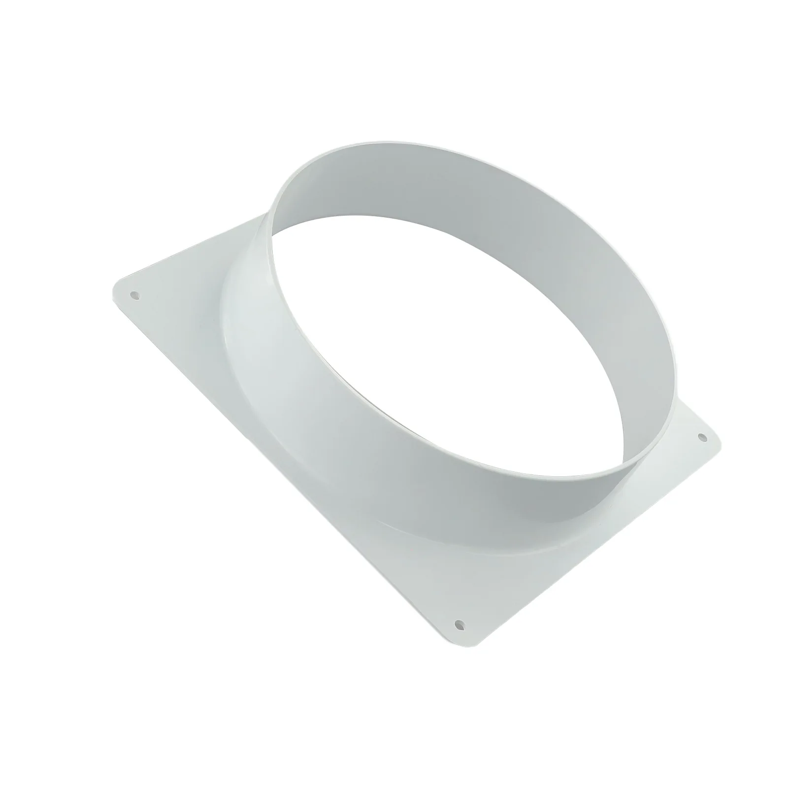 Conexão de flange interface de flange conveniente para tubo de escape de ar condicionado móvel material abs 100mm 150mm 200mm disponível