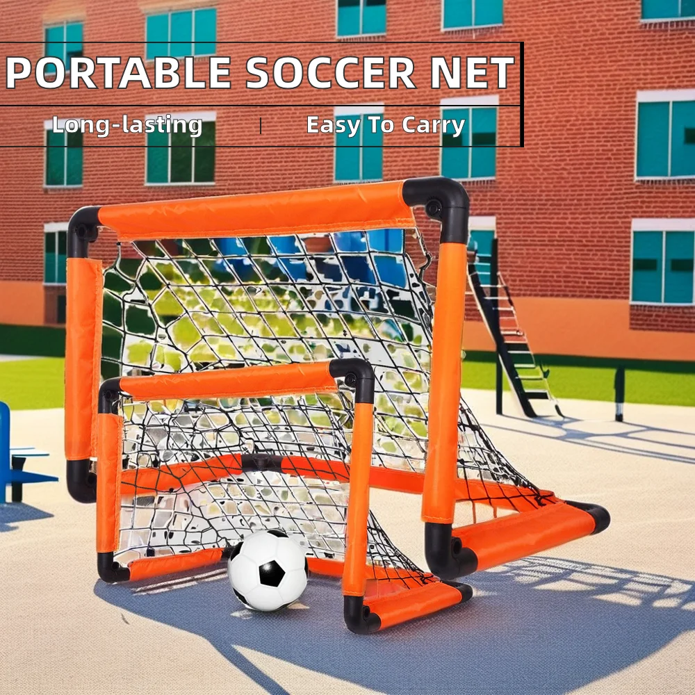 Draagbare voetbalteldoel voor training voor voetbalveldapparatuur Draagbare trainingsdoelen