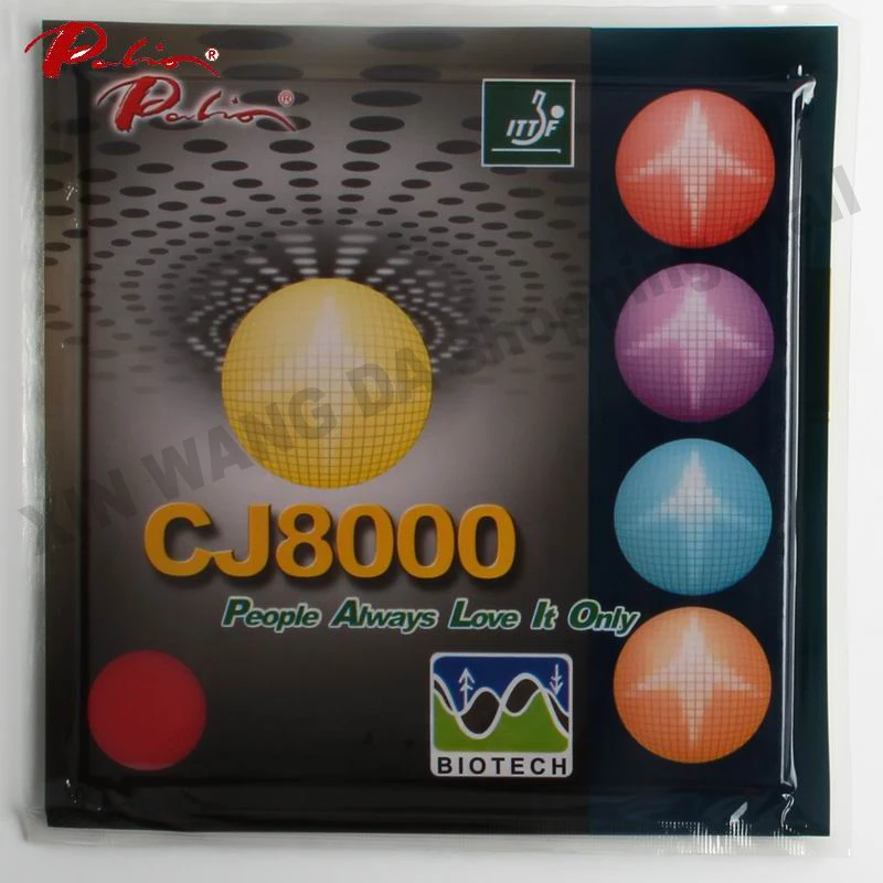 Palio long term CJ8000 40-42 table tennis rubber BIOTECH technology for table tennis racket ping pong game