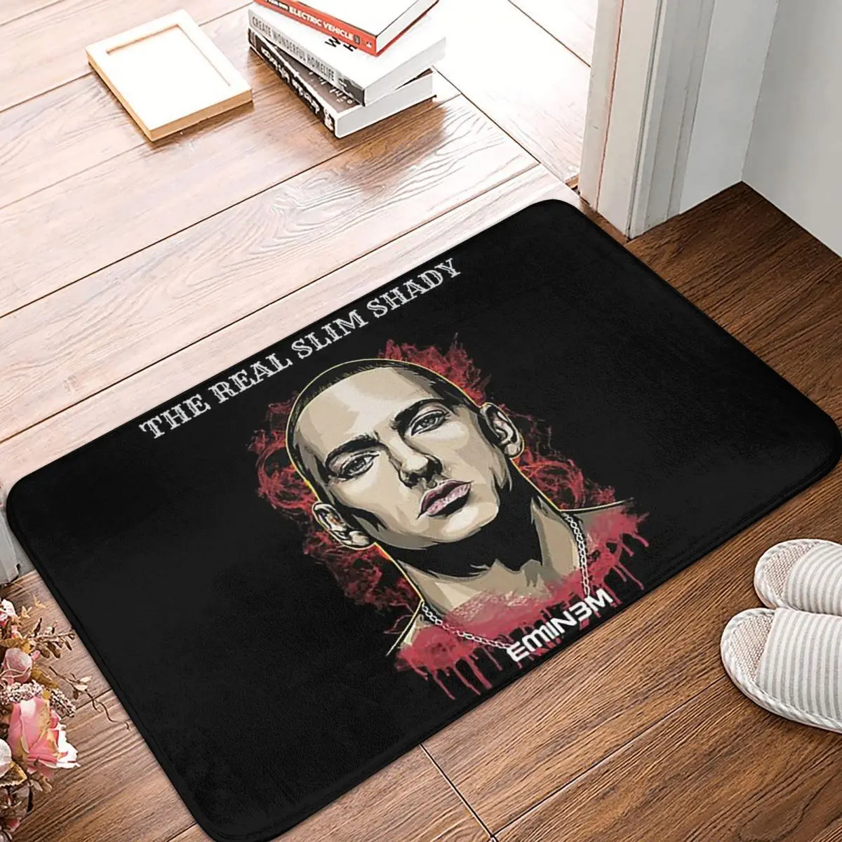 Eminem Anti-slip Doormat Floor Mat Antiwear Carpet Rug for Kitchen Entrance Home Balcony Footpad Mats