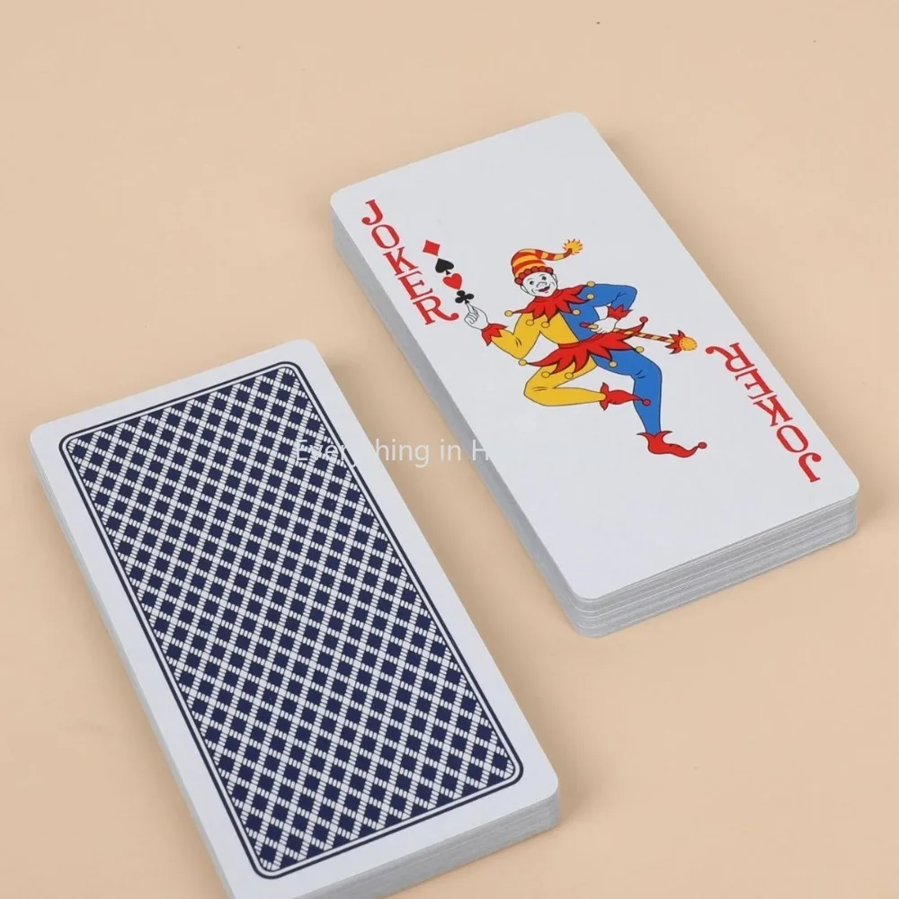 

Black-core Paper Playing Cards for Family Party Travel Pokers Board Game Entertainment Leisure Time Poker Cards Board Game