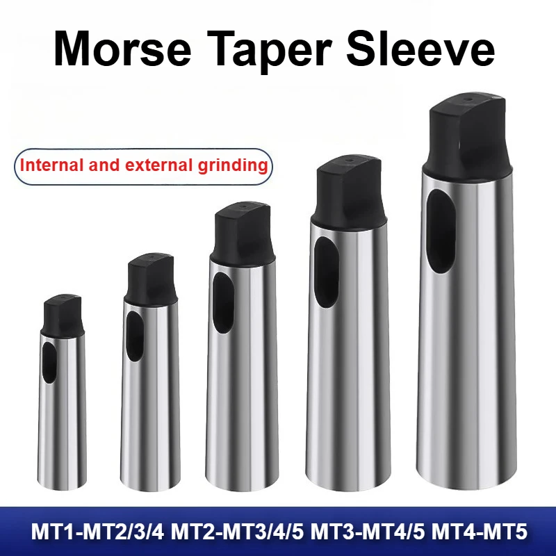 MT1-5 Morse Taper Drill Sleeve Reducing Adapter for Morse Taper Shank CNC Lathe Milling Tool Accessories