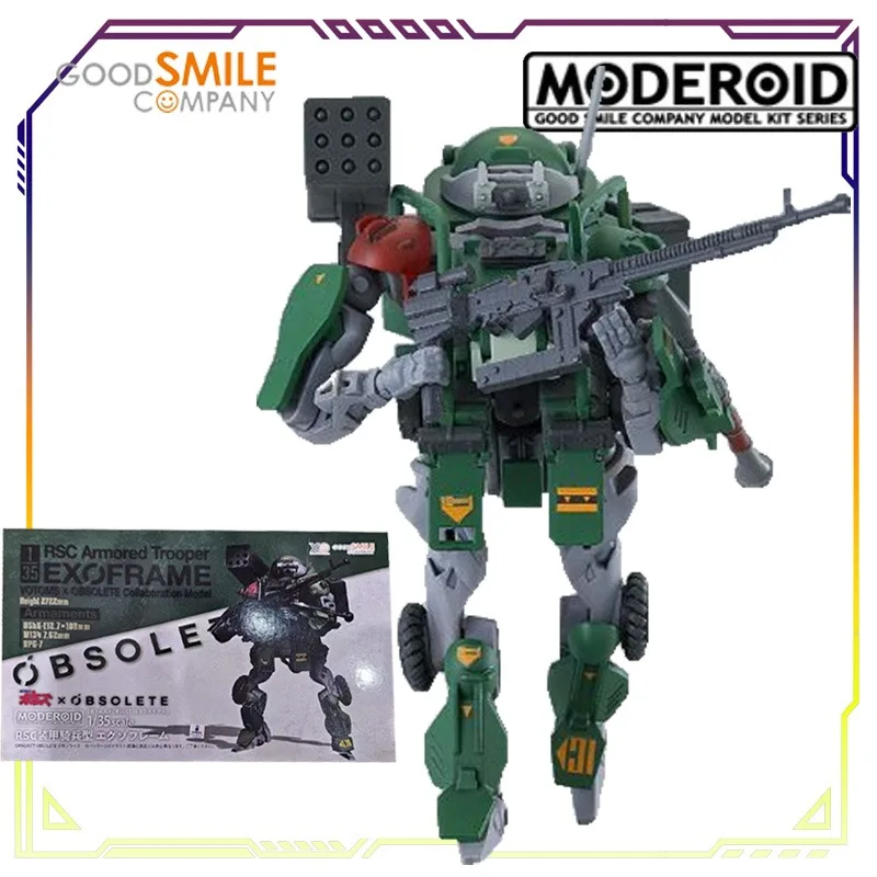 GSC Original Moderoid OBSOLETE Series Outcast Brigade EXOFRAME Anime Figurka Akcji Model do Składania Zabawki Model Prezenty dla Chłopców