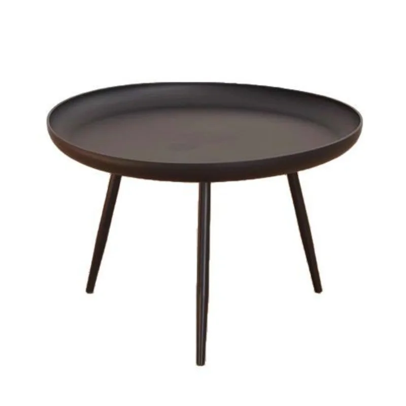 

Журнальный столик для гостиной кремового цвета, простой балкон, небольшой круглый столик, прикроватная полка для спальни, креативный диван-шкаф