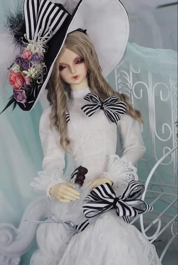 Custom Doll Clothes,1/3 Bjd Clothes Fashion Dress Clothes for Bjd Girl Doll Accessories