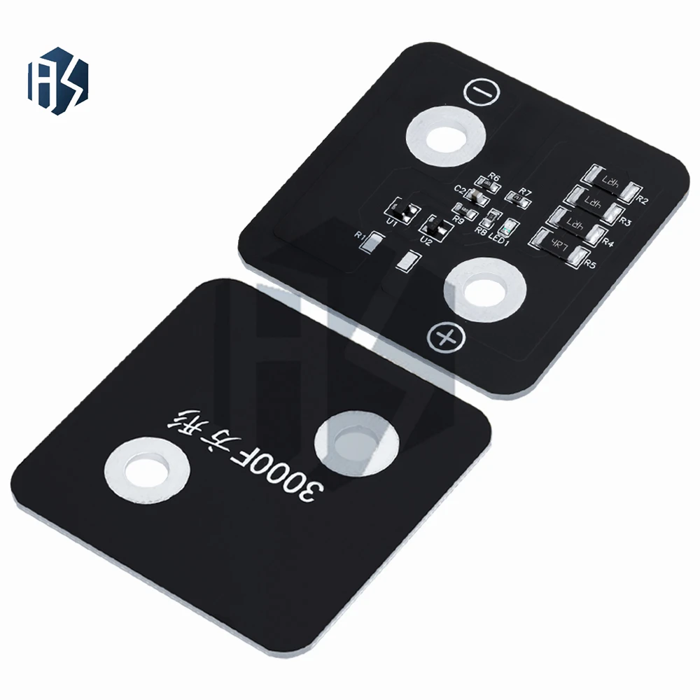 2.8V 3000F Super Capacitor แรงดันไฟฟ้า Stabilization Protection Board 5.4*5.4 ซม.Regulator Balance Board Super Farad Capacitor
