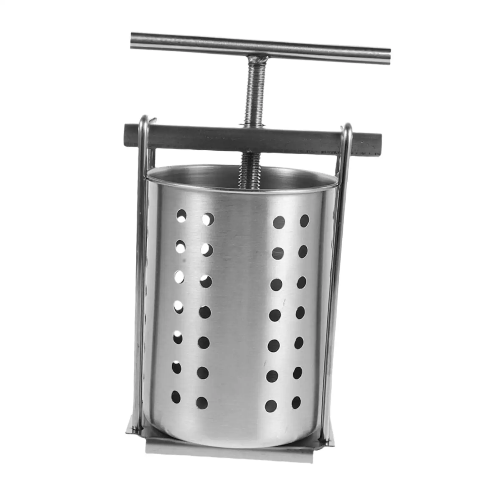 Manual Press Barrel High Yield Juice Extractor Stainless Steel Filling Water Extractor for Vegetables